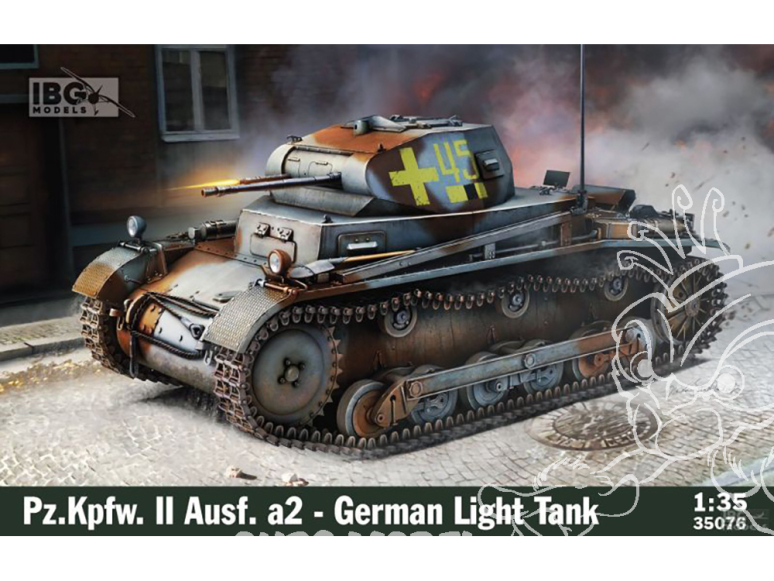 IBG maquette militaire 35076 Pz.Kpfw II Ausf.a2 1/35