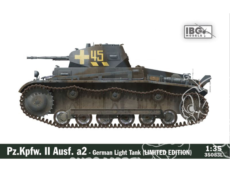 IBG maquette militaire 35083L Pz.Kpfw II Ausf.a2 édition limitée 1/35
