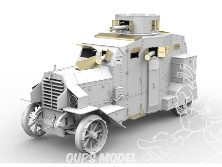 Copper State Models maquettes militaire A35009 Kit PE pour voiture blindée Ehrhardt 1917 1/35
