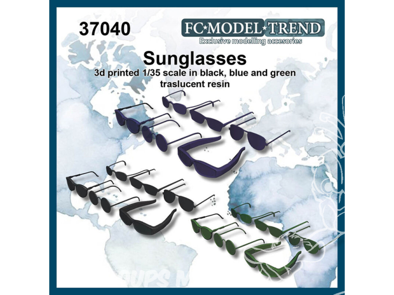 FC MODEL TREND accessoire résine 37040 Lunettes de soleil 1/35