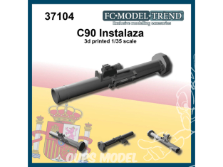 FC MODEL TREND accessoire résine 37104 C90 Instalaza 1/35