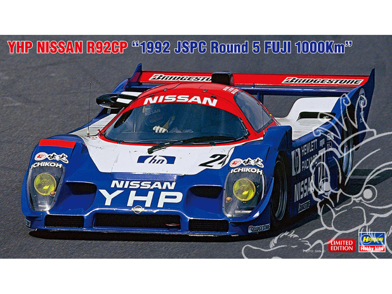 Hasegawa maquette voiture 20597 YHP Nissan R92CP "1992 JSPC Round 5 All Japan Fuji 1000km" 1/24