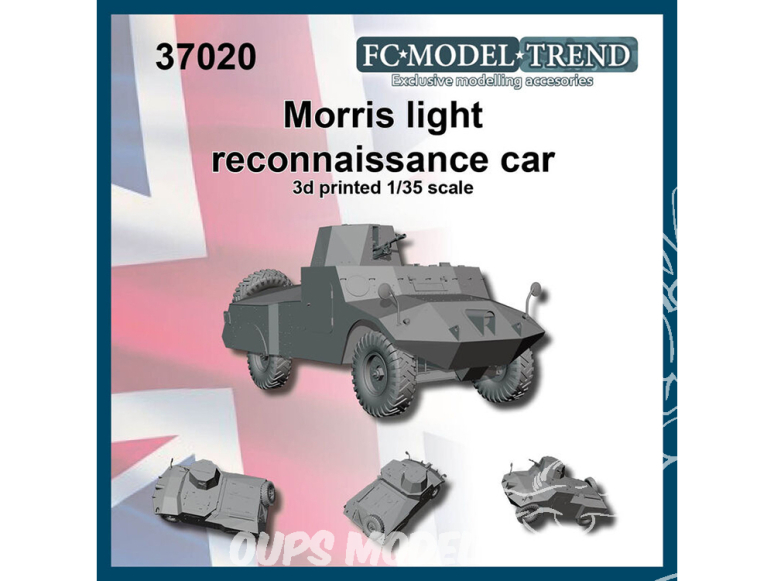 FC MODEL TREND maquette résine 37020 Morris LRC Véhicule de reconnaissance léger 1/35