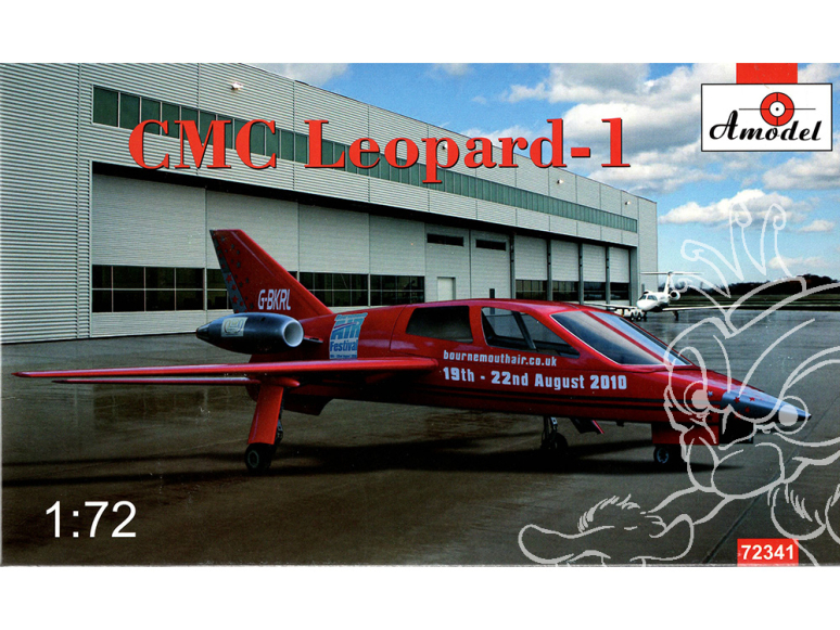 Amodel maquettes avion 72341 CMC Lepoard-1 1/72
