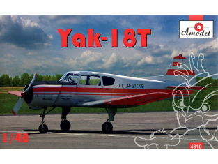 Amodel maquettes avion 4810 YAKOVLEV YAK 18T 1/48