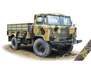 Ace Maquettes Militaire 72182 Camion militaire soviétique tout-terrain GAZ-66 1/72