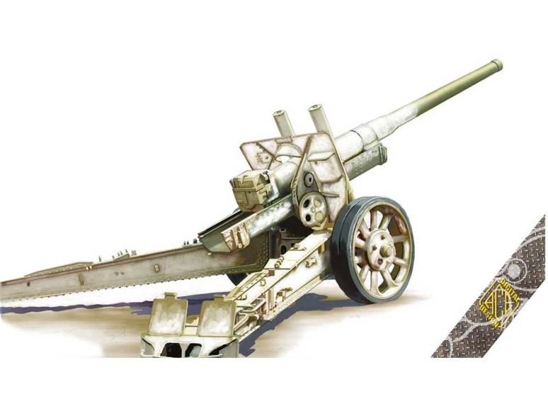 Ace Maquettes Militaire 72582 A-19 canon lourd soviétique WW2 122 mm 1/72