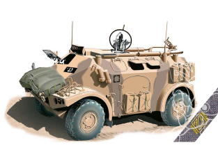 Ace Maquettes Militaire 72463 Véhicule de transport de troupes blindé à roues M3 (4x4) Français APC 1/72