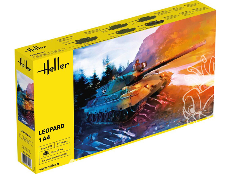 Heller maquette militaire 81126 Leopard 1A4 1/35