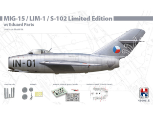 Hobby 2000 maquette avion 48005LE MiG-15 / LIM-1 / S-102 Edition Limitée 1/48