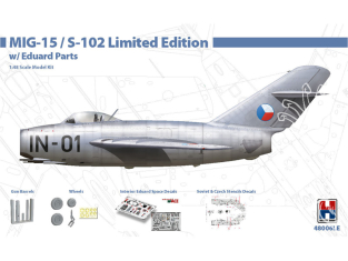 Hobby 2000 maquette avion 48006LE MiG-15 / S-102 Edition Limitée 1/48