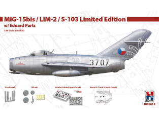 Hobby 2000 maquette avion 48008LE MiG-15 /LIM-2 / S-103 Edition Limitée 1/48