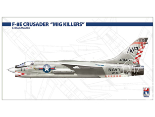 Hobby 2000 maquette avion 48020 F-8E Crusader "Mig Killers" 1/48