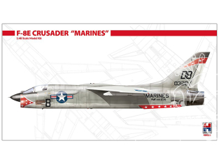 Hobby 2000 maquette avion 48021 F-8E Crusader "Marines" 1/48