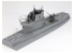 Border model maquette bateau BR-002 Sous-mariniers et commandants en action Sous-Marin Allemand 1/35