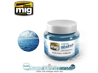 MIG Eau acrylique 2201 Ocean Pacifique 250ml