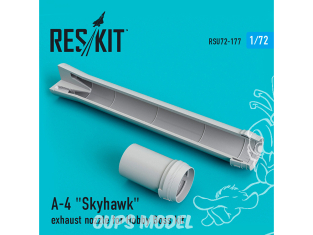 ResKit kit d'amelioration Avion RSU72-0177 Buse d'échappement A-4 "Skyhawk" pour kit HobbyBoss 1/72