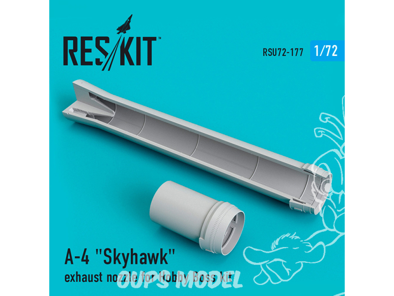 ResKit kit d'amelioration Avion RSU72-0177 Buse d'échappement A-4 "Skyhawk" pour kit HobbyBoss 1/72