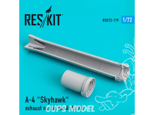 ResKit kit d'amelioration Avion RSU72-0179 Buse d'échappement A-4 "Skyhawk" pour kit Airfix 1/72