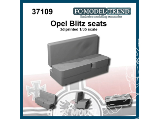 FC MODEL TREND accessoire militaire résine 37109 Siege Opel Blitz 1/35