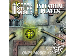 Green Stuff 502565 Plaques Industrielles Crunch Times !