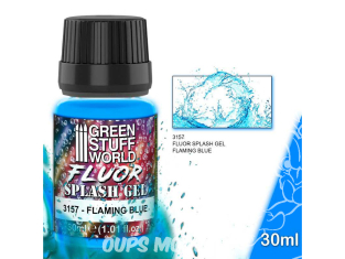 Green Stuff 3157 Splash Gel Bleu flamboyant 30ml