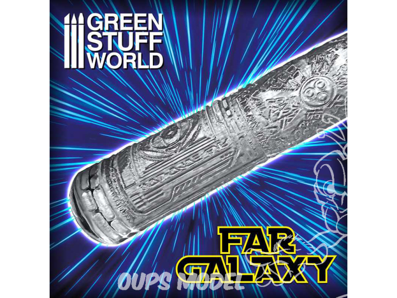 Green Stuff 508658 Rouleaux texturés FAR GALAXY