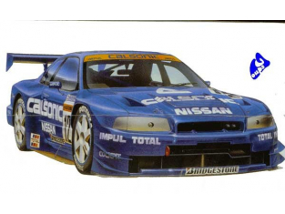 tamiya maquette voiture 24219 calsonic skyline gtr 1/24