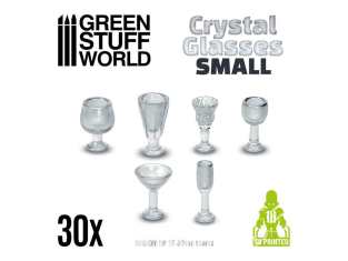 Green Stuff 507187 Verres en cristal Petits