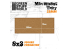 Green Stuff 511047 Plateaux de Mouvement MDF 25mm 8x3