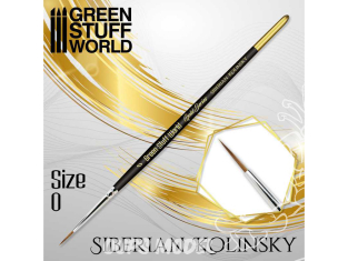 Green Stuff 507164 GOLD SERIES Pinceau Kolinsky Sibérien 0