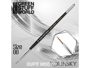 Green Stuff 507119 SILVER SERIES Pinceau Kolinsky 00