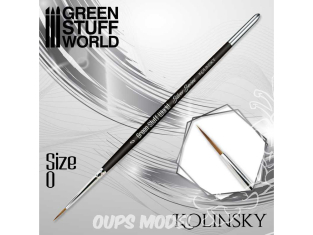 Green Stuff 507126 SILVER SERIES Pinceau Kolinsky 0