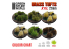 Green Stuff 509501 Touffes d&#039;herbe XXL 22mm Auto-Adhésif BEIGE