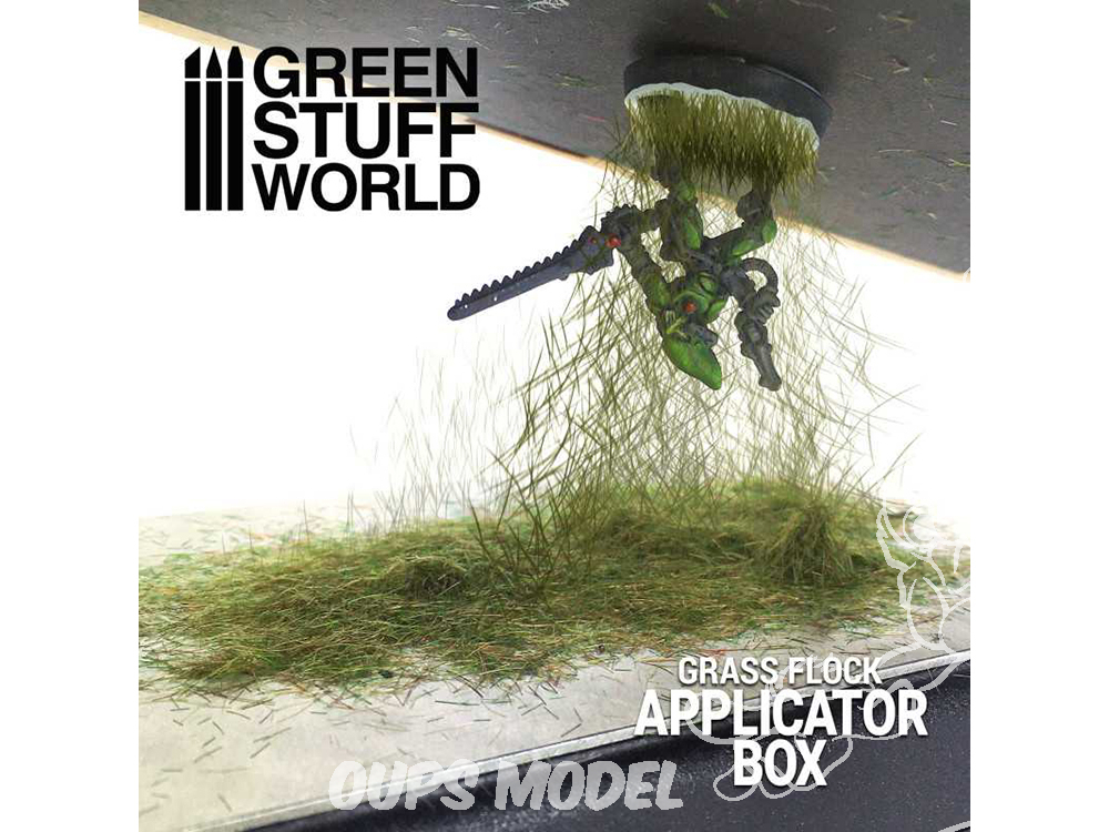 Démarreur d'applicateur d'herbe pour modèle de modélisme ferroviaire  Diorama Wargame 