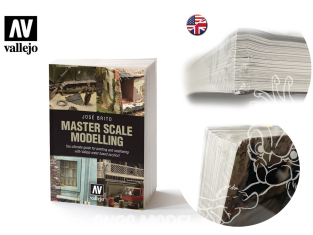 ABIME Vallejo Librairie BA-75020 Master Scale Modelling en langue Anglaise ABIME