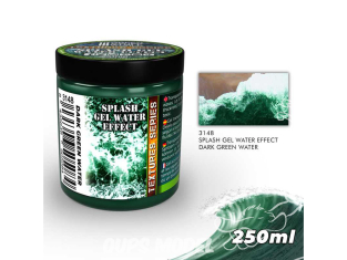 Green Stuff 505084 Gel à effet d'eau Vert foncé 250ml