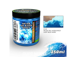 Green Stuff 505053 Gel à effet d'eau Bleu clair 250ml