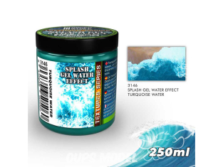 Green Stuff 505060 Gel à effet d'eau Turquoise 250ml