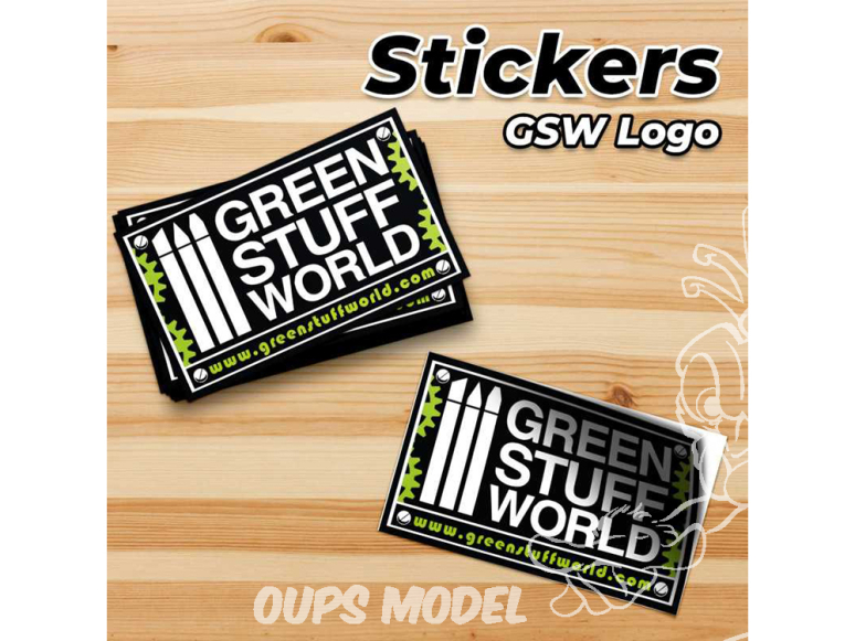 Green Stuff 508986 Autocollant GSW