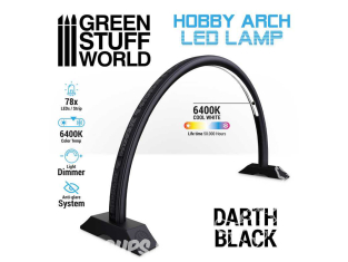 Green Stuff 505602 Lampe LED Hobby Arch Darth Black