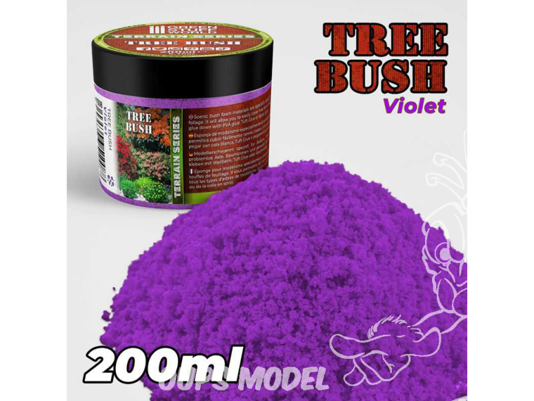 Green Stuff 510088 Flocage mousse Violet 200ml