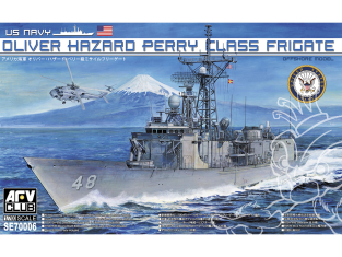 AFV maquette bateau SE70006 Frégate américaine de classe Perry 1/700