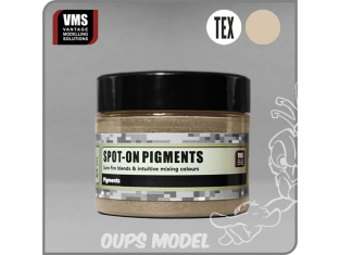 VMS Spot-On Pigments No02 Pigment texturé Terre claire - Light Earth 45ml