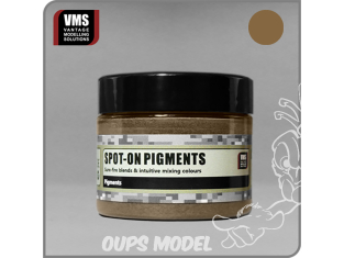 VMS Spot-On Pigments No03 Pigment lisse Terre brune - Brown Earth 45ml