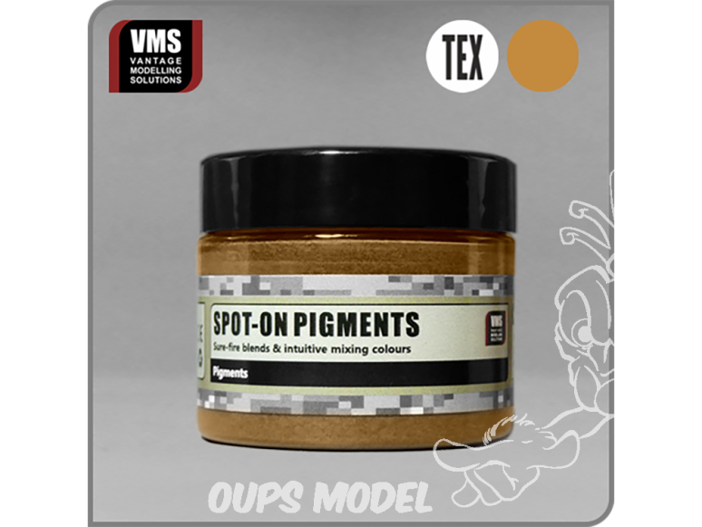 VMS Spot-On Pigments No06 Pigment texturé Terre riche en argile - Clay rich Earth 45ml