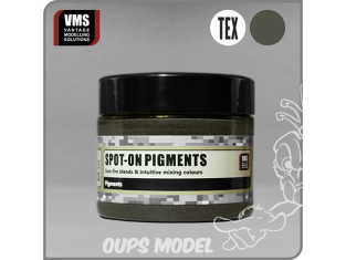 VMS Spot-On Pigments No08 Pigment texturé Terre noire - Black earth 45ml