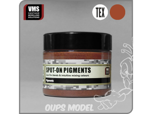 VMS Spot-On Pigments No16 Pigment texturé rouge terre Vietnam - Vietnam Red Earth 45ml