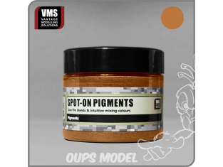 VMS Spot-On Pigments No19 Pigment lisse Rouille fraiche - Fresh rust 45ml
