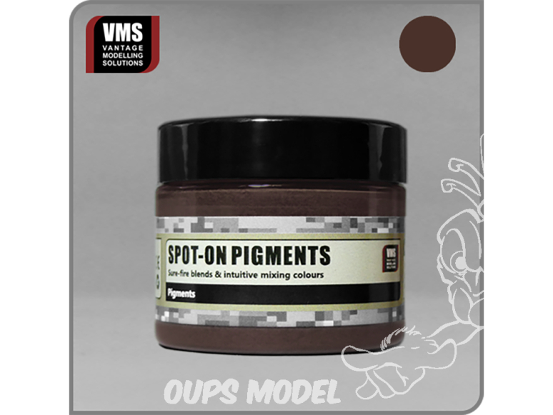 VMS Spot-On Pigments No21 Pigment lisse Brun chenille classique - Track brown classic 45ml